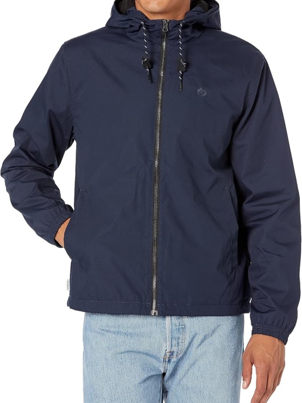 Element Alder Hooded Water-Resistant Jacket Men’s L NWT Navy